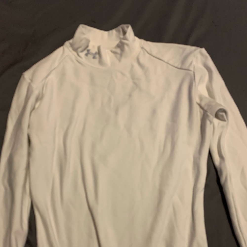 White thermal under armour
